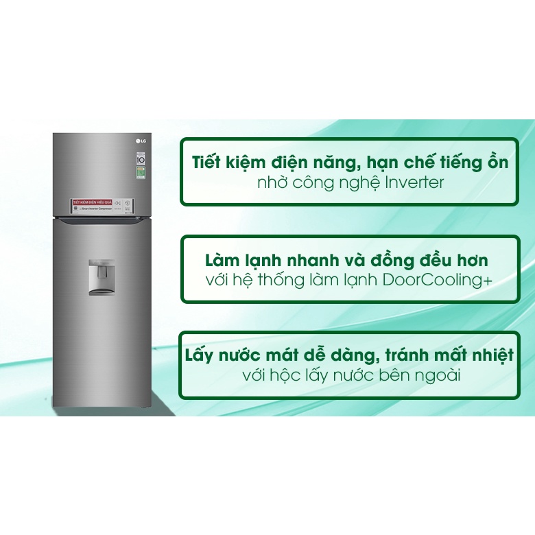 Tủ lạnh LG Inverter 315 lít GN-D315S