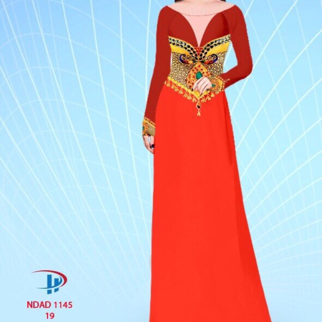 Vải AD lụa in 3D/ bộ