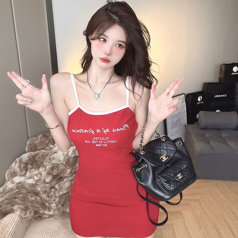 COZOK Đầm Không Tay Dáng Ôm Gợi Cảm Thời Trang Dành Cho Nữ