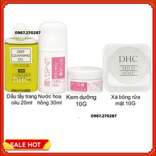 Set dưỡng da DHC Mini 4 món - Chuyên sỉ
