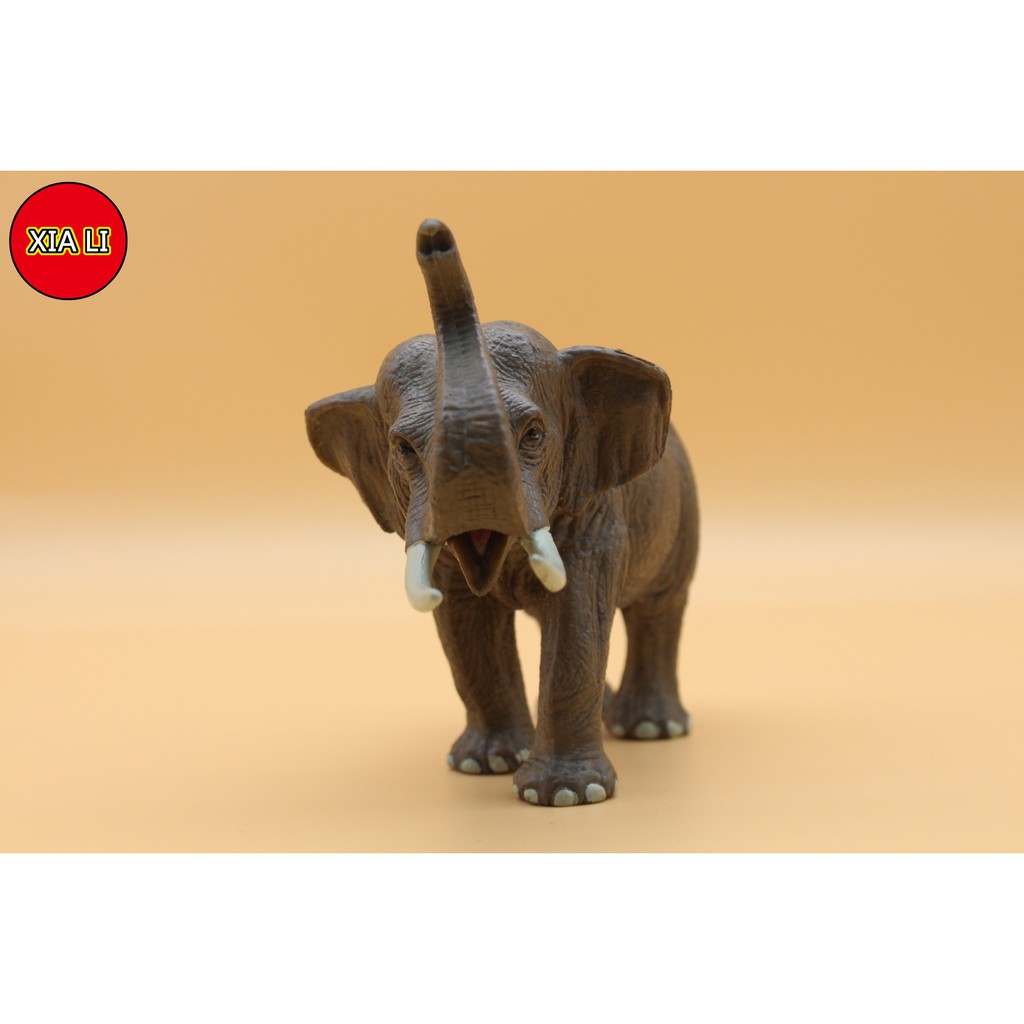 Mô Hình Voi Hoang Dã Mô Phỏng Cho Trẻ Em