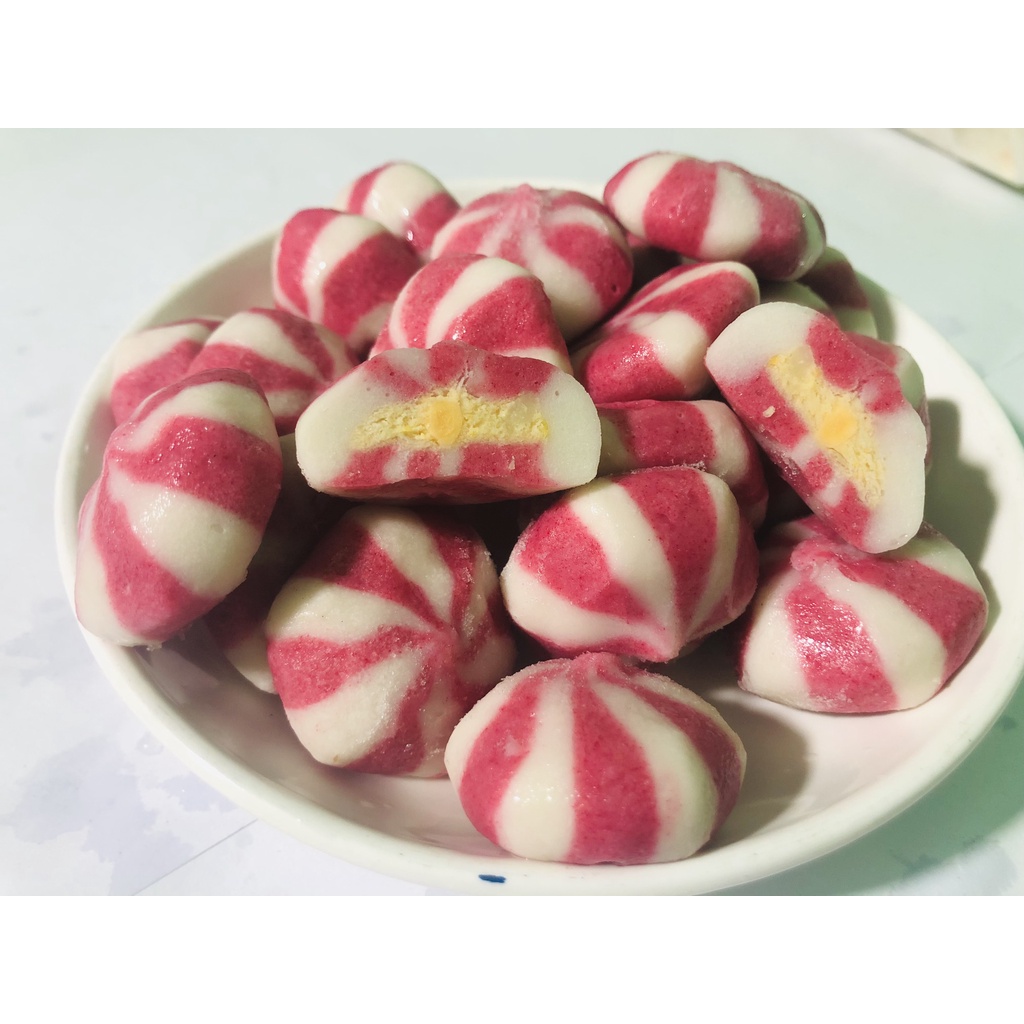 (hàng mới về) 500gr  Viên Hải Sản nhân Phô mai Trứng muối phumark siu ngon