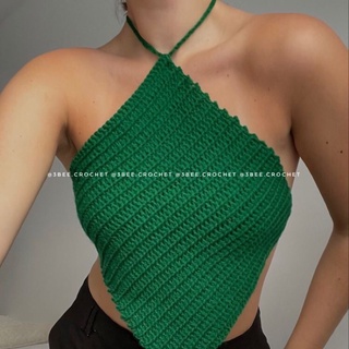 Áo yếm len handmade Camisole Top [ Làm theo yêu cầu + số đo ]
