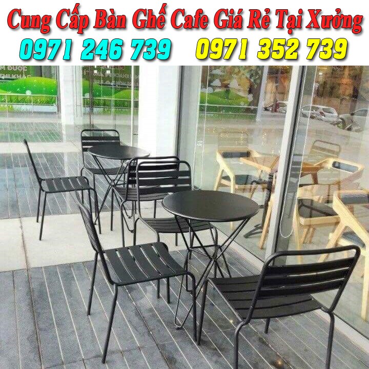 Bàn ghế cafe nhựa giả mây sân vườn giá rẻ nhất.