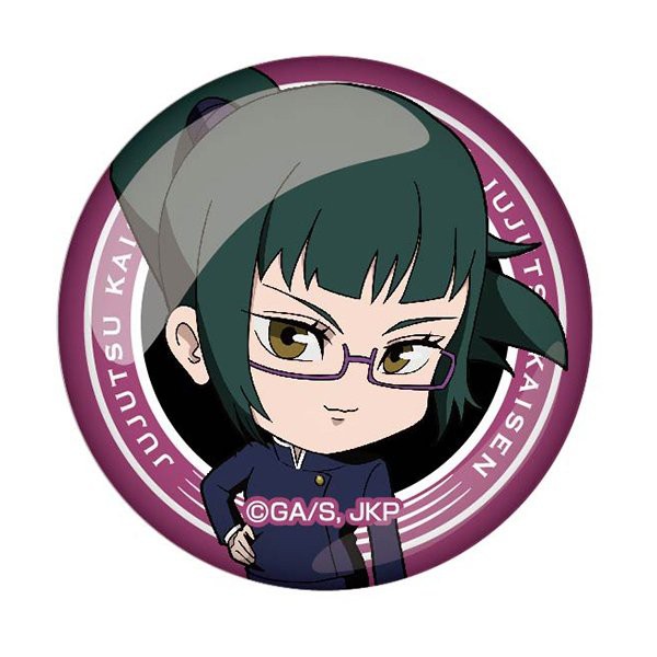 Huy hiệu cài áo IN HÌNH Jujutsu Kaisen Chú thuật hồi chiến ver đầu to anime chibi dễ thương tiện lợi 01