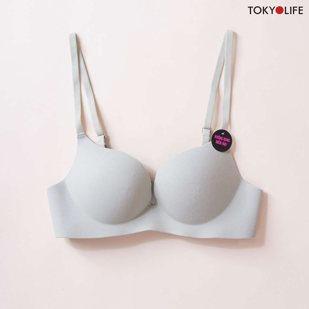 Áo Bra Nữ không gọng mút đúc, không đường may siêu nâng ngực êm ái thoáng mát sexy TOKYOLIFE J1/S9BRA002G