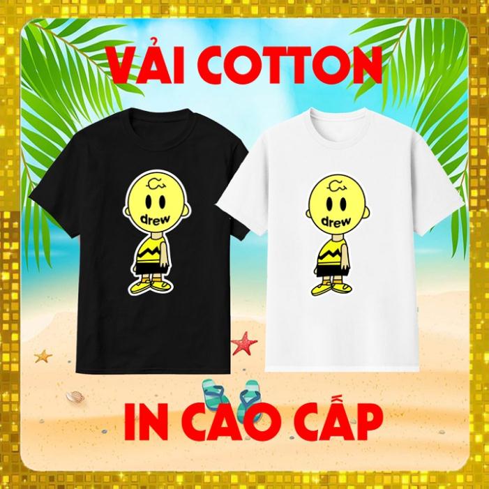 Nhiều mẫu - áo thun drew house cute, áo drew house, vải cotton in cao cấp, trend 2021, unisex, kiểu dáng hàn quốc
