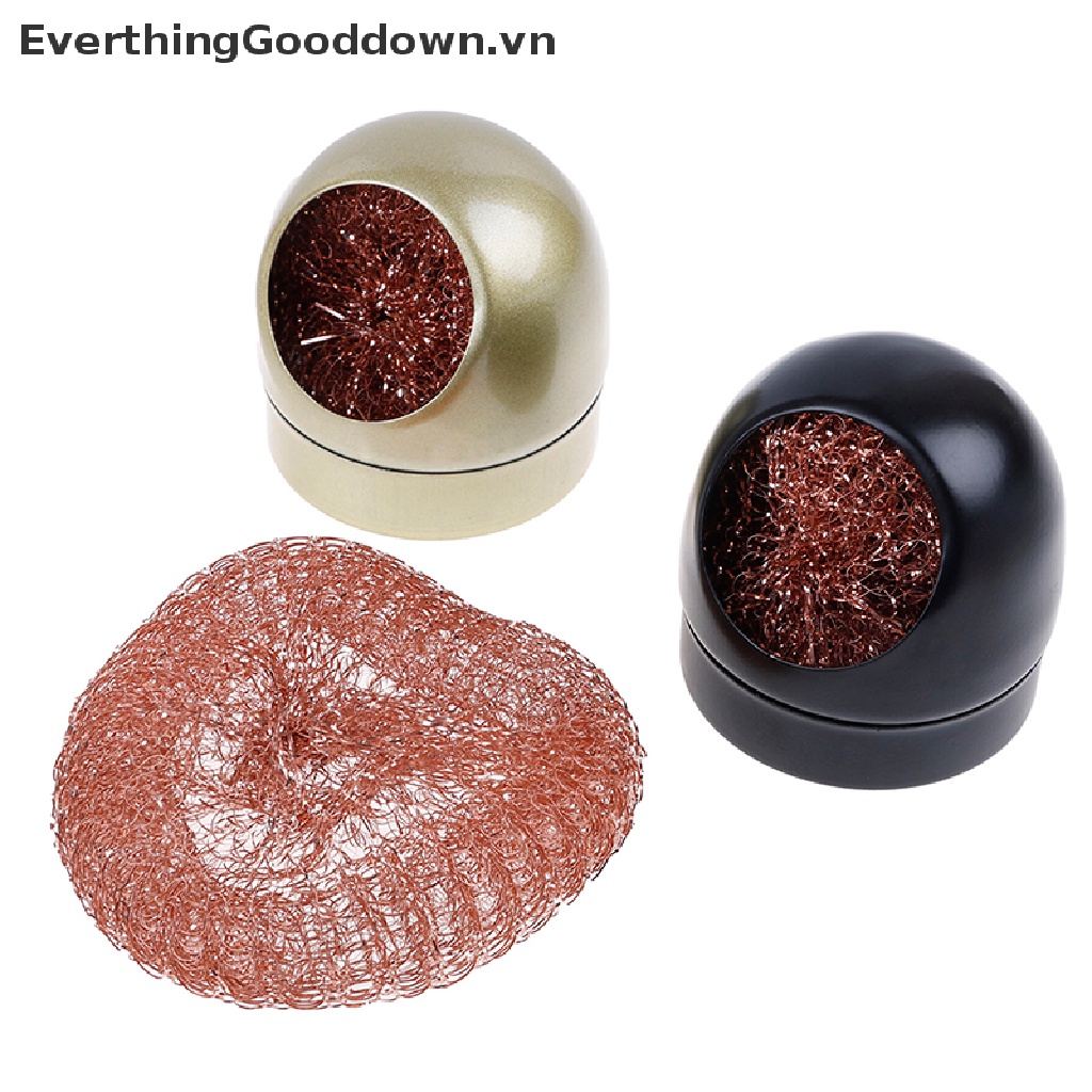 Bộ dụng cụ vệ sinh làm sạch đầu hàn sắt kèm giá đỡ
