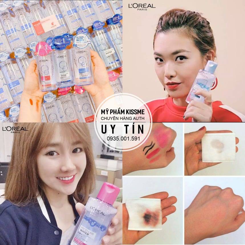 (NHẬP KHẨU CHÍNH HÃNG) Nước Tẩy Trang L'Oreal Micellar Water 3-in-1 size 400ml | BigBuy360 - bigbuy360.vn