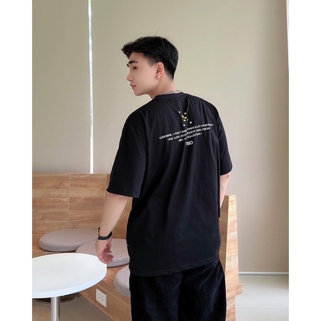 Áo thun tay lỡ Unisex PIXEL TBO Chính hãng