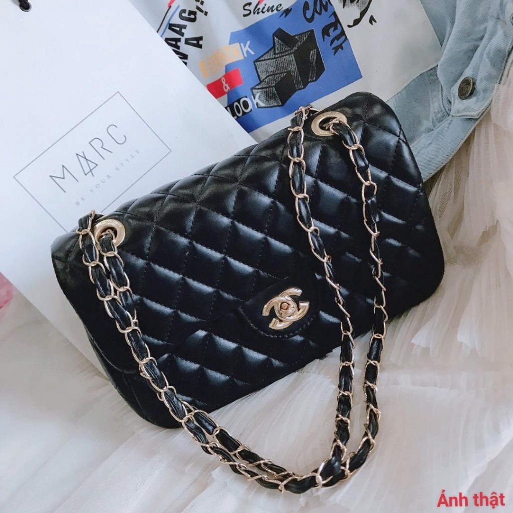 Túi Xách Classic Nữ Size 28 Chất Da Xịn Xò Phom Túi Chuẩn