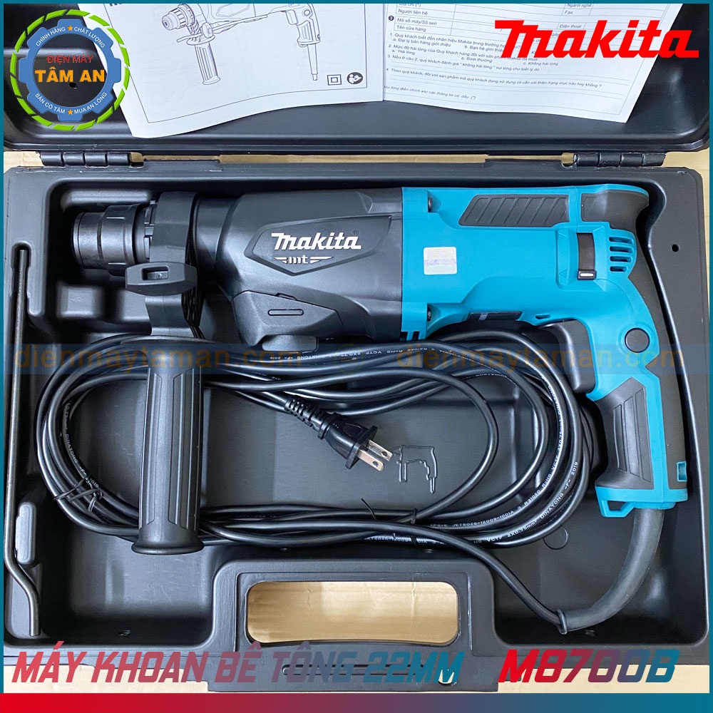 Máy khoan bê tông Makita M8700B - 22MM | Chính hãng đủ vat