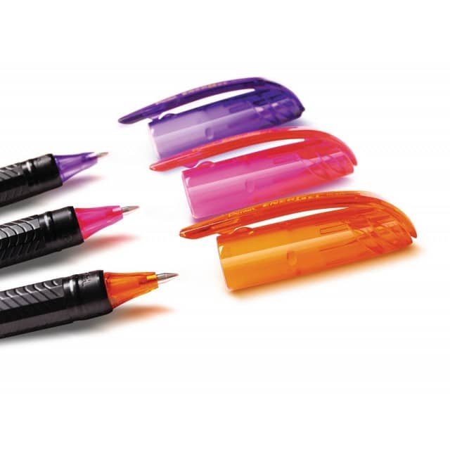 Bút Bi Nước Mực Gel Nhật Bản Pentel Energel BL417 | Bút Nước 12 Màu Mực | Ngòi 0.7mm/ Bút Mực Gel Nhiều Màu