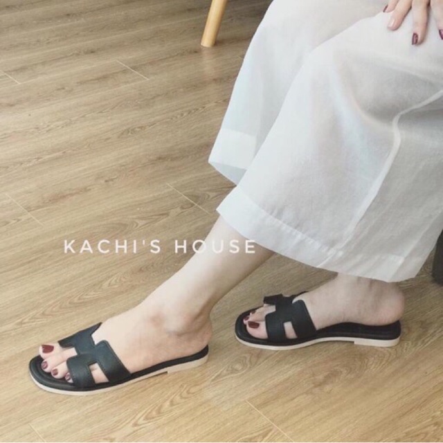 Dép nhựa chữ H mềm dẻo đi nước