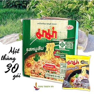Thùng mì gói mama thịt bằm thái lan 30 gói