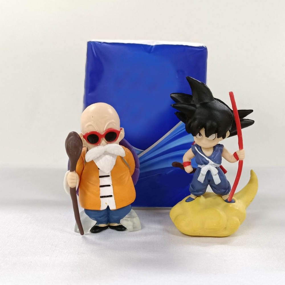 Mô hình 8 nhân vật Dragon Ball 7 viên ngọc rồng cao 3-7cm siêu ngầu (cả bộ 8 nhân vật)