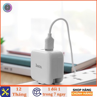 Củ sạc Nhanh Fast Charging -2 Cổng USB 2A Hoco C54 -BH 12 tháng
