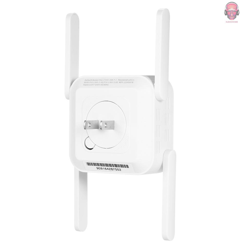 Bộ Khuếch Đại Tín Hiệu Wifi Không Dây 2.4g (Up Sang 300mbps) & 5g (Up Đến 867mbps) / 4 Ăng Ten | BigBuy360 - bigbuy360.vn