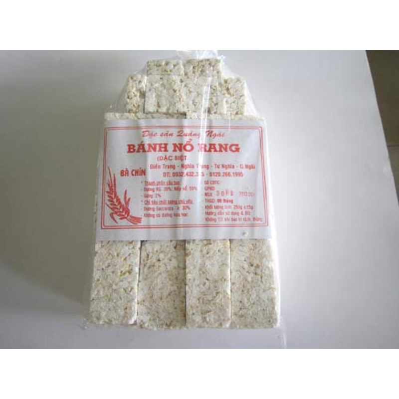 BÁNH NỔ RANG🔥 BỊCH 250GR🔥 ĐẶC SẢN QUẢNG NGÃI🔥 MÓN BÁNH TRUYỀN THỐNG THƠM NGON GIÒN