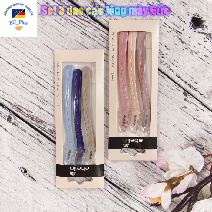 Dao Cạo Lông Mày Ebeline Đức- xuất xứ Đức - tách lẻ 1 chiếc