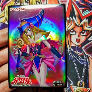 01 bọc bài lẻ yugioh in hình dark magician girl