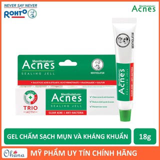 Gel Chấm Sạch Mụn, Kháng Khuẩn Acnes Sealing Jell 18g
