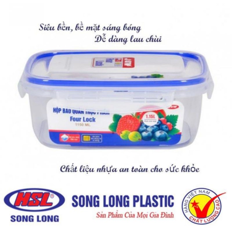Combo 3 hộp trữ đông nhựa Song Long