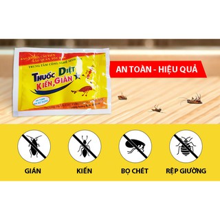 💢Thuốc diệt kiến, gián gói dạng bột (Gói 20gr)