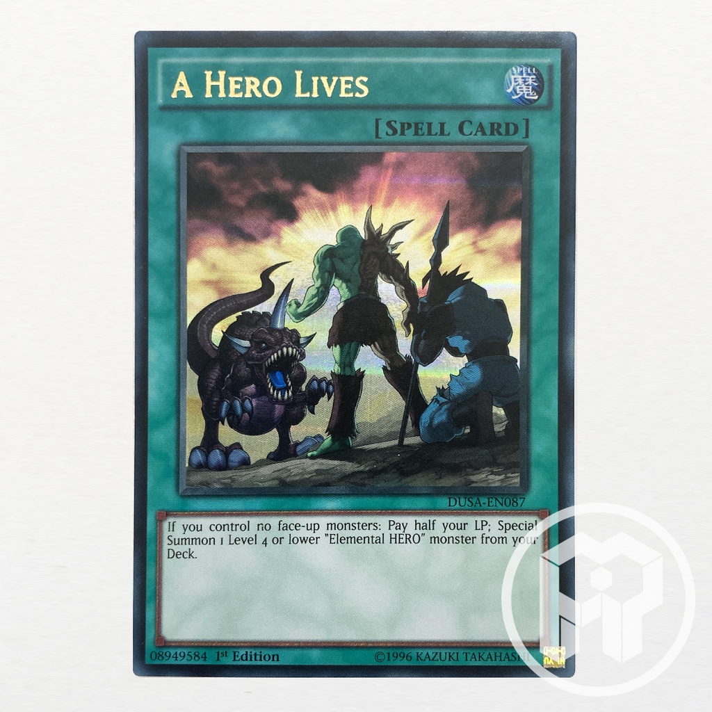 [Thẻ bài Yugioh] A Hero Lives – DUSA Ultra Rare