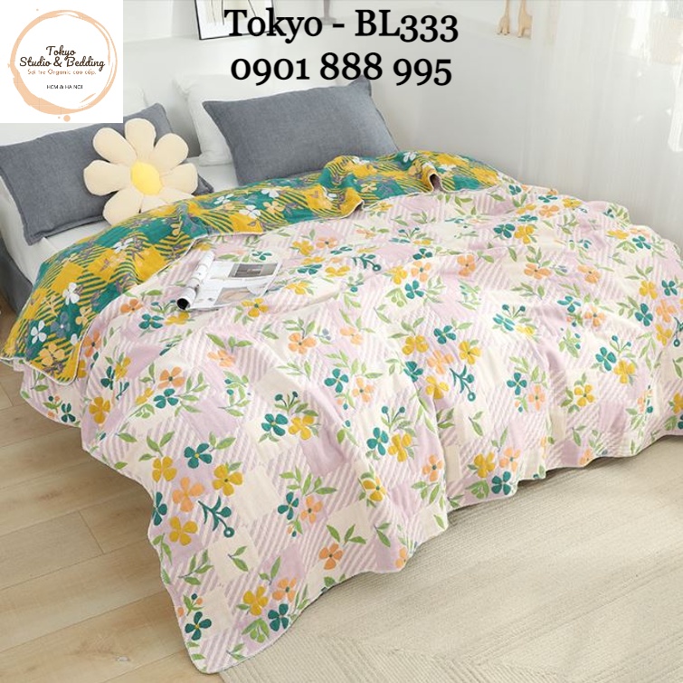 S80_Chăn Xô Organic Cotton Dòng Cao Cấp