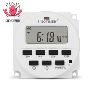 Công tắc hẹn giờ sino 220v ac 7 ngày