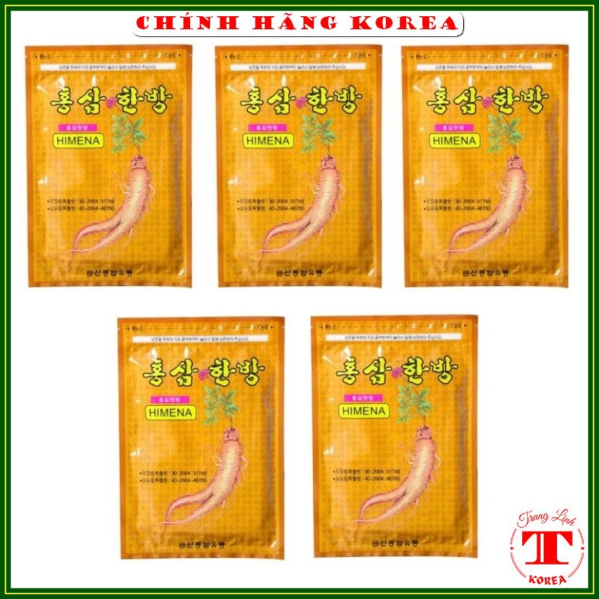 Cao dán hồng sâm Himena hàn quốc, gói 20 miếng - Cao dán sâm chính hãng Korea, tranglinh