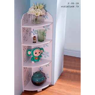 Kệ góc 4 tầng CAO 80CM