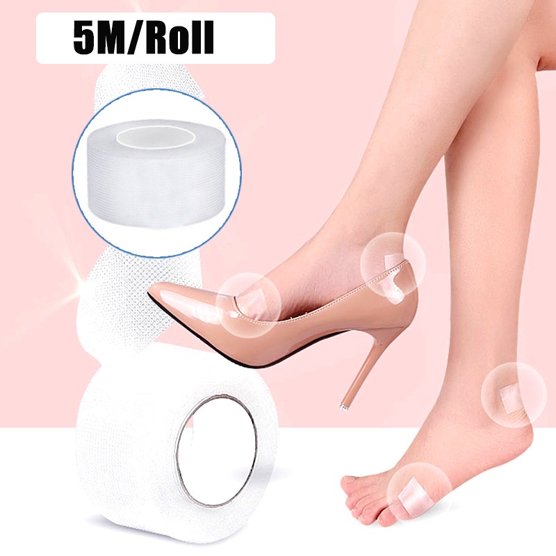 1 Cuộn Băng Dán Gót Chân Chống Đau Bằng PE 5M X 2.5CM