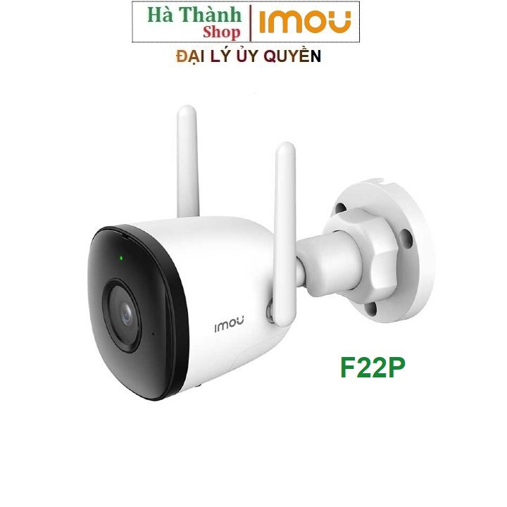 Camera WiFi ngoài trời imou F22P 1080p / F42P 4MP 2K / F22FP 2MP / F42FP Có mầu - có cổng Lan