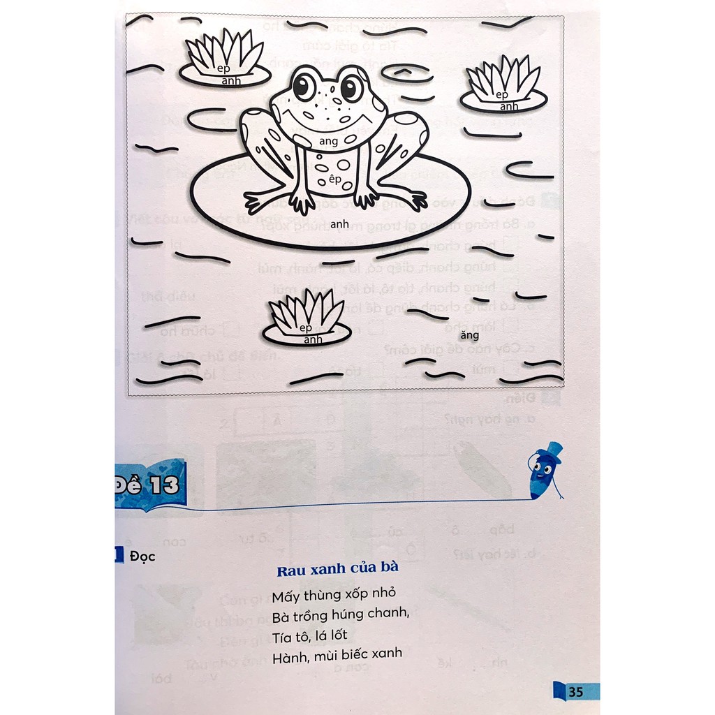 Sách - 35 đề ôn luyện Tiếng việt 1