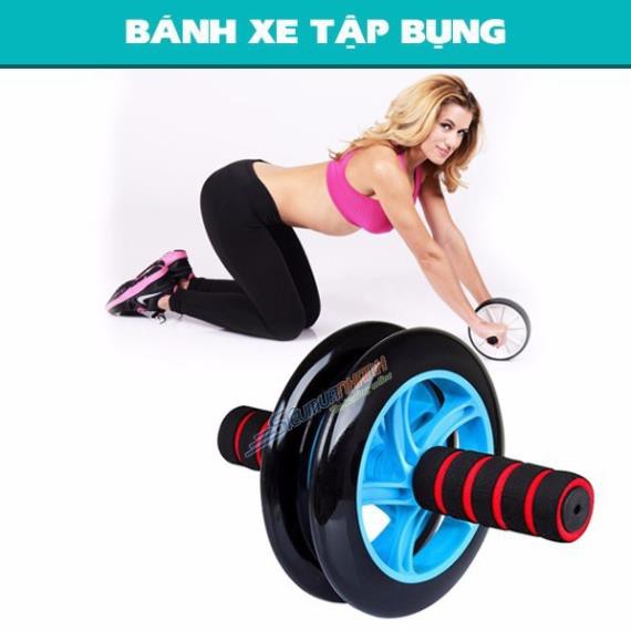 Bánh Xe Tập Cơ Bụng GoFIt Dual Exercise AB Wheel