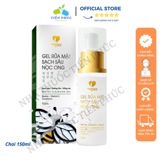 Gel rửa mặt sạch sâu nọc ong Phương Anh - Sữa rửa mặt giúp làm sạch, sáng da, dưỡng ẩm Chai 150ML