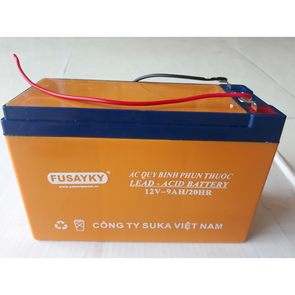 Acquy Bình Phun Thuốc Sâu bằng điện 12V9Ah