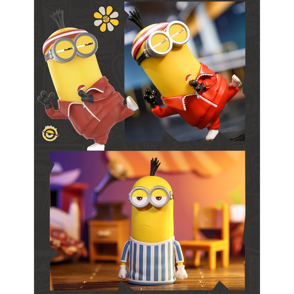 Mô Hình Nhân Vật Minions Mắt To 2 Series Dễ Thương