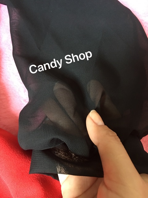 Đầm body phối tay voan đính nút sang trọng + Ảnh thật | BigBuy360 - bigbuy360.vn