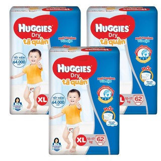 [Mẫu mới - Tặng 8 miếng] Tã dán/quần Huggies bịch đại đủ size Newborn 1/Newborn 2/S56/M74/M76/L68/XL62/XXL56