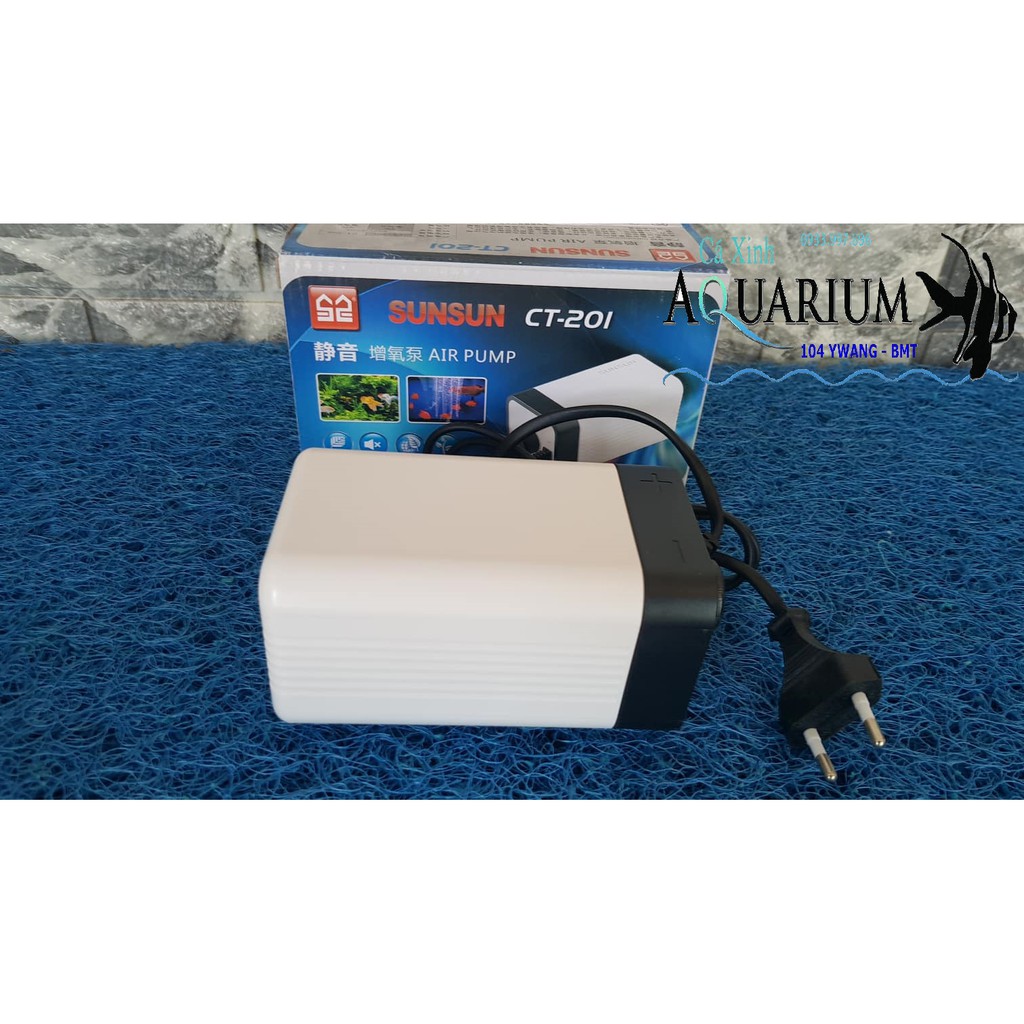 Máy sủi oxi SUNSUN CT - 201 siêu êm
