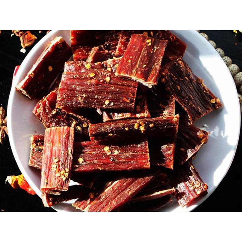 Bò Khô Tây Tạng Siêu Ngon - Gói 250gr đóng túi hút chân không