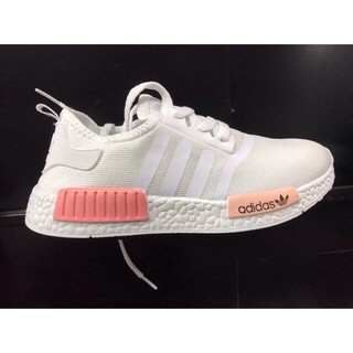Hang co san full box nmd trang hong