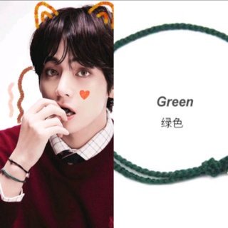 2021 kpop bts vòng tay thời trang đầy màu sắc cặp đôi vòng tay bạn bè tốt v bts