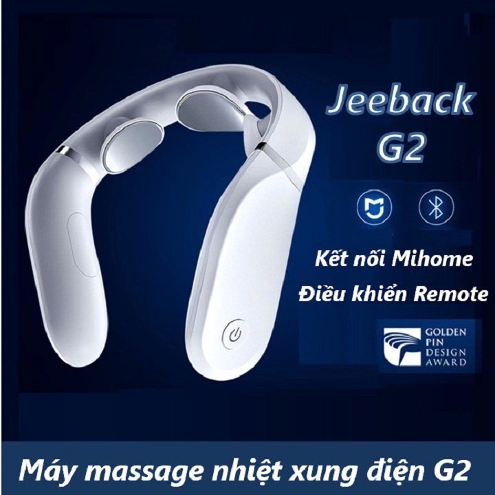 Máy Massage Cổ G2 Jeeback Xung TENS Kết Nối ứng dụng Mihome - Neck massanger G2