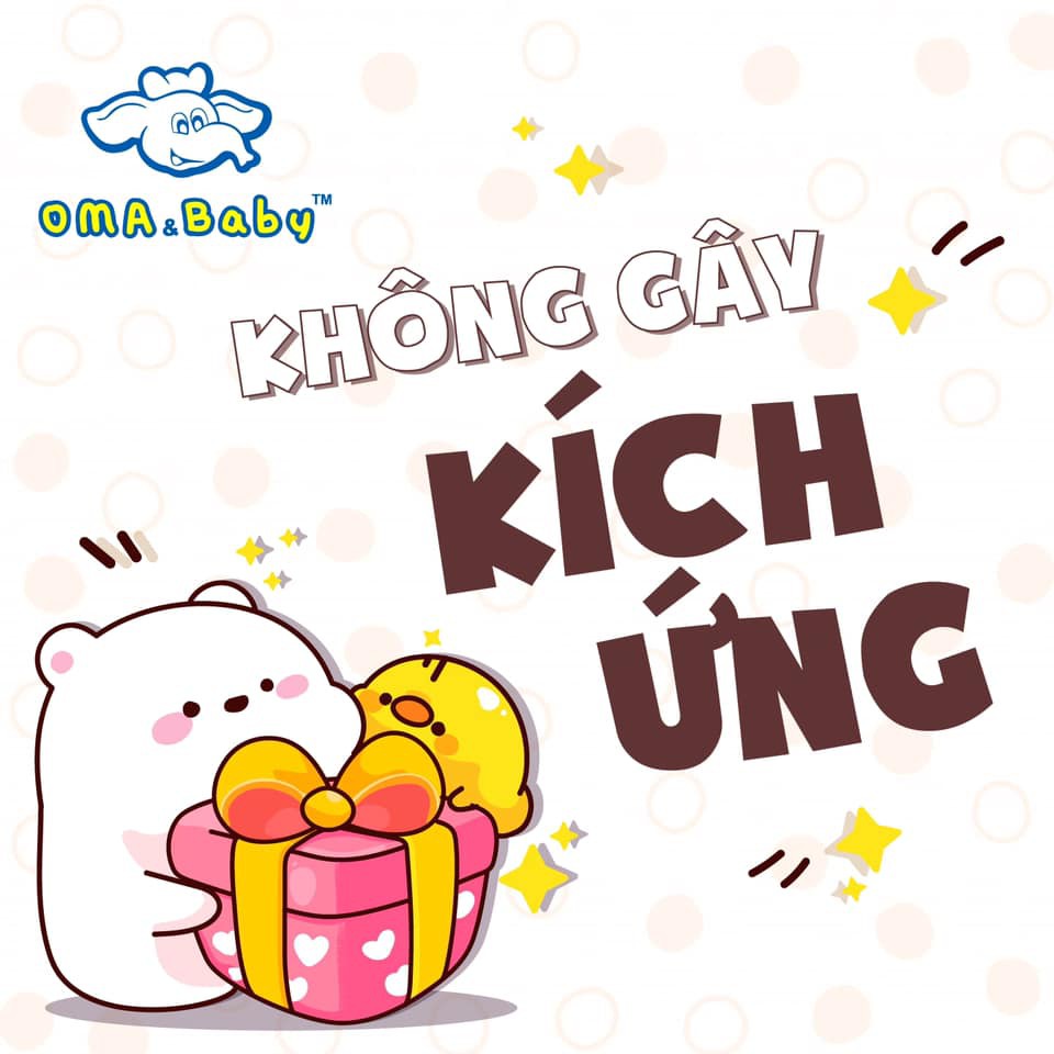 [Q.7] KHĂN ƯỚT KHÔNG MÙI DÀNH CHO BÉ OMA &amp; BABY