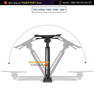 Giá Treo Màn Hình Máy Tính NB-F425 27 - 35Inch Thiết Kế Treo Tường - Xoay Màn 360 Độ - Phiên Bản 2021