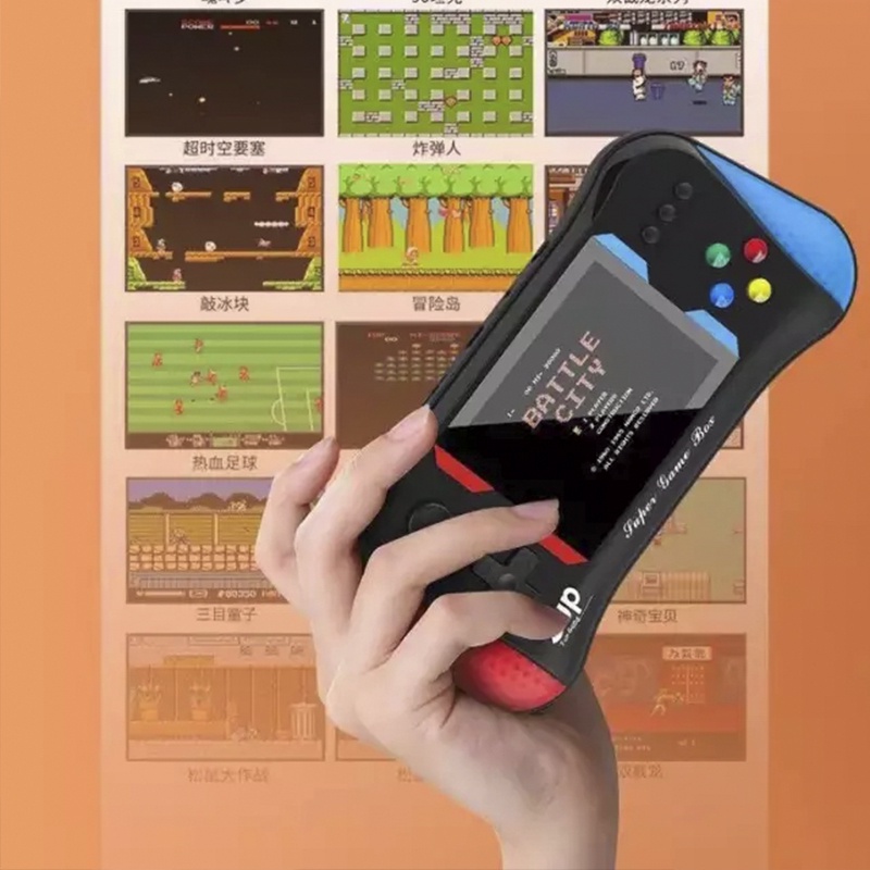 Máy Chơi Game Cầm Tay Blueow X7M Cổ Điển Mini 500 Trò Chơi Hỗ Trợ TV Và Hai Người Chơi Cho Trẻ Em